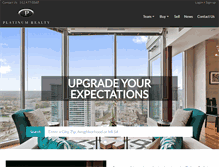 Tablet Screenshot of platinumrealtyaustin.com